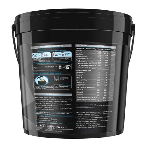 SupplementInfo - MuscleBlaze 100% Whey Protein Supplement Powder with Digestive Enzyme, 8.8 lb 121 Servings (Rich Milk Chocolate) SupplementInfo - MuscleBlaze 100% Whey Protein Supplement Powder with Digestive Enzyme, 8.8 lb 121 Servings (Rich Milk Chocolate)