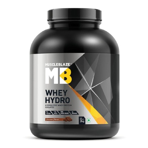 6 - MuscleBlaze Whey Hydro, 4.4 lb Chocolate 6 - MuscleBlaze Whey Hydro, 4.4 lb Chocolate