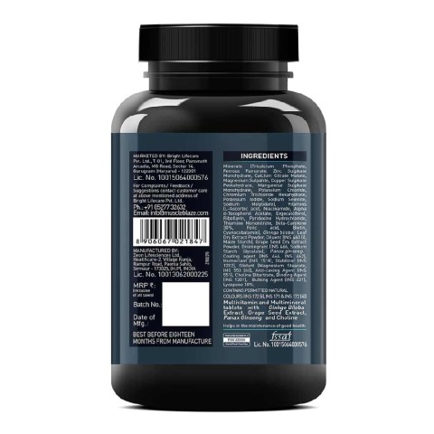 Benefit - MuscleBlaze MB-VITE Multivitamin, Unflavoured 60 tablet(s) Benefit - MuscleBlaze MB-VITE Multivitamin, Unflavoured 60 tablet(s)