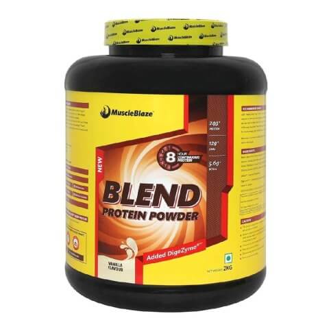 MuscleBlaze Blend Protein, 4.4 lb Vanilla MuscleBlaze Blend Protein, 4.4 lb Vanilla