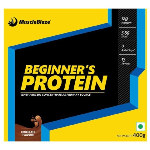 MuscleBlaze Beginner's Protein, 0.88 lb Chocolate MuscleBlaze Beginner's Protein, 0.88 lb Chocolate