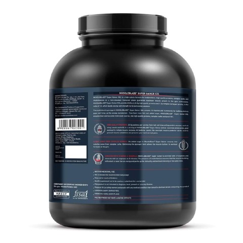 MuscleBlaze Super Gainer XXL, 6.6 lb Chocolate MuscleBlaze Super Gainer XXL, 6.6 lb Chocolate