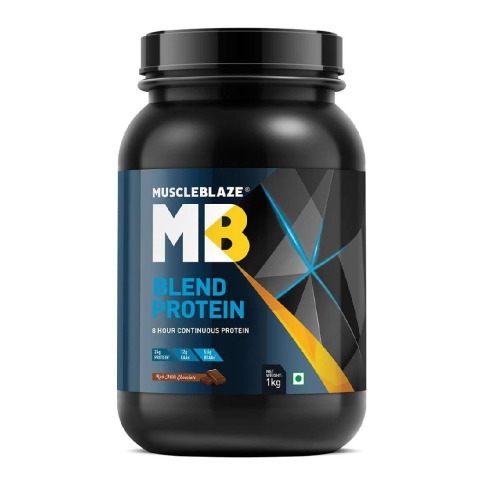 MuscleBlaze Blend Protein, 2.2 lb Rich Milk Chocolate MuscleBlaze Blend Protein, 2.2 lb Rich Milk Chocolate