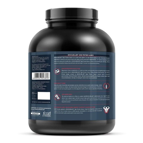 MuscleBlaze High Protein Lean Mass Gainer, 6.6 lb Chocolate MuscleBlaze High Protein Lean Mass Gainer, 6.6 lb Chocolate