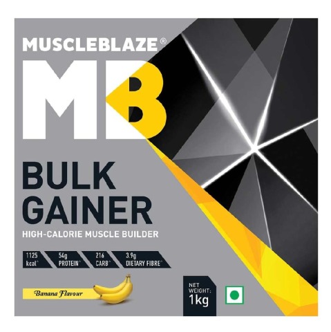 MuscleBlaze Bulk Gainer, 2.2 lb Banana MuscleBlaze Bulk Gainer, 2.2 lb Banana