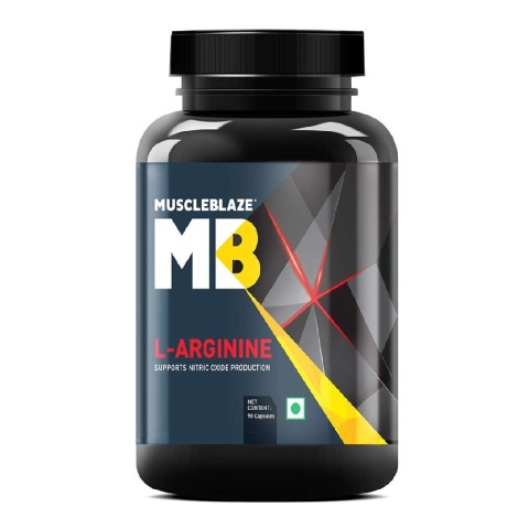 1 - MuscleBlaze L-Arginine, 90 capsules Unflavoured 1 - MuscleBlaze L-Arginine, 90 capsules Unflavoured