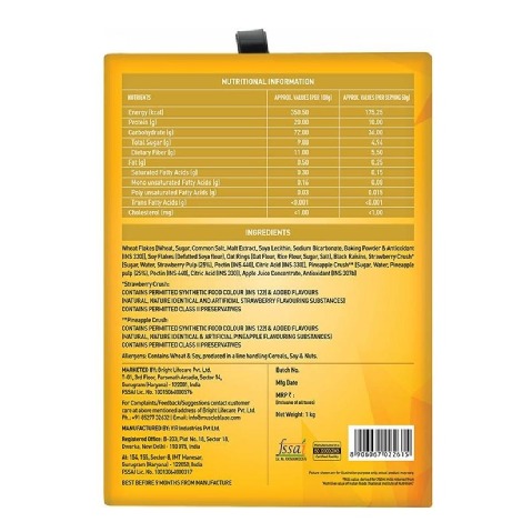 7 - MuscleBlaze High Protein Cereal, 1 kg Unflavoured 7 - MuscleBlaze High Protein Cereal, 1 kg Unflavoured