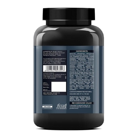 Benefit - MuscleBlaze MB-VITE Multivitamin, Unflavoured 120 tablet(s) Benefit - MuscleBlaze MB-VITE Multivitamin, Unflavoured 120 tablet(s)