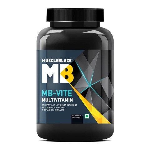 2 - MuscleBlaze MB-VITE Multivitamin, Unflavoured 120 tablet(s) 2 - MuscleBlaze MB-VITE Multivitamin, Unflavoured 120 tablet(s)