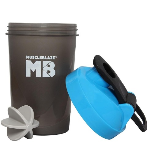 3 - MuscleBlaze Small Ziddis Don't Wait Shaker, Assorted 400 ml 3 - MuscleBlaze Small Ziddis Don't Wait Shaker, Assorted 400 ml