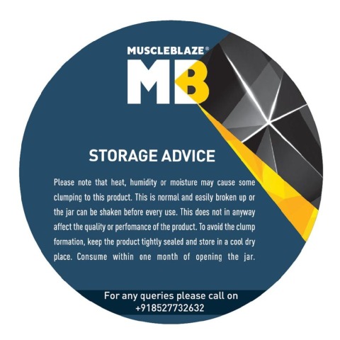 StorageAdvice - MuscleBlaze Torque Pre-Workout, 0.99 lb Icy Blue Splash StorageAdvice - MuscleBlaze Torque Pre-Workout, 0.99 lb Icy Blue Splash