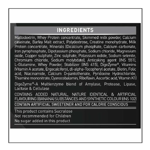MuscleBlaze Bulk Gainer with Creatine MuscleBlaze Bulk Gainer with Creatine