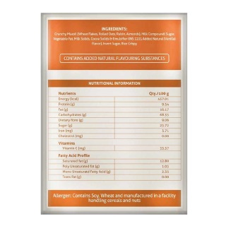Supplement - Nouriza Snack Bar, 10 Piece(s)/Pack Choco Almond Supplement - Nouriza Snack Bar, 10 Piece(s)/Pack Choco Almond