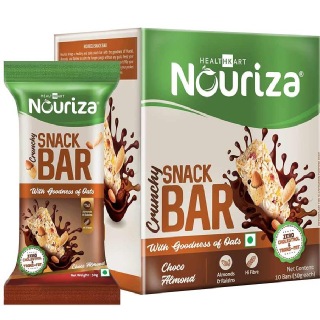 BarBox - Nouriza Snack Bar, 10 Piece(s)/Pack Choco Almond BarBox - Nouriza Snack Bar, 10 Piece(s)/Pack Choco Almond