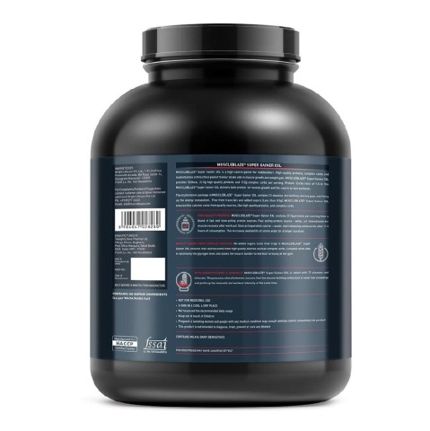 Benefit - MuscleBlaze Super Gainer XXL, 6.6 lb Choco Peanut Benefit - MuscleBlaze Super Gainer XXL, 6.6 lb Choco Peanut