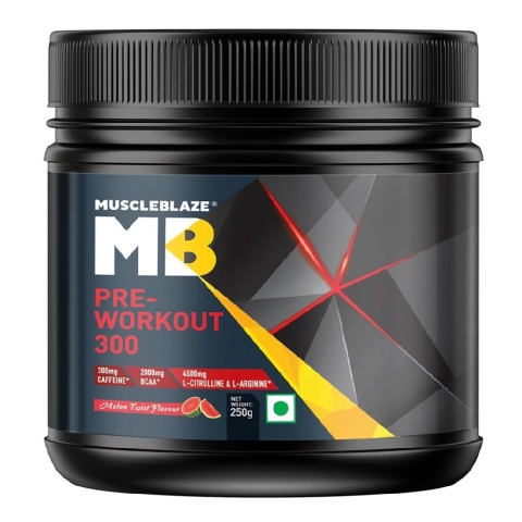 2 - MuscleBlaze PRE Workout 300, 0.55 lb Melon Twist 2 - MuscleBlaze PRE Workout 300, 0.55 lb Melon Twist