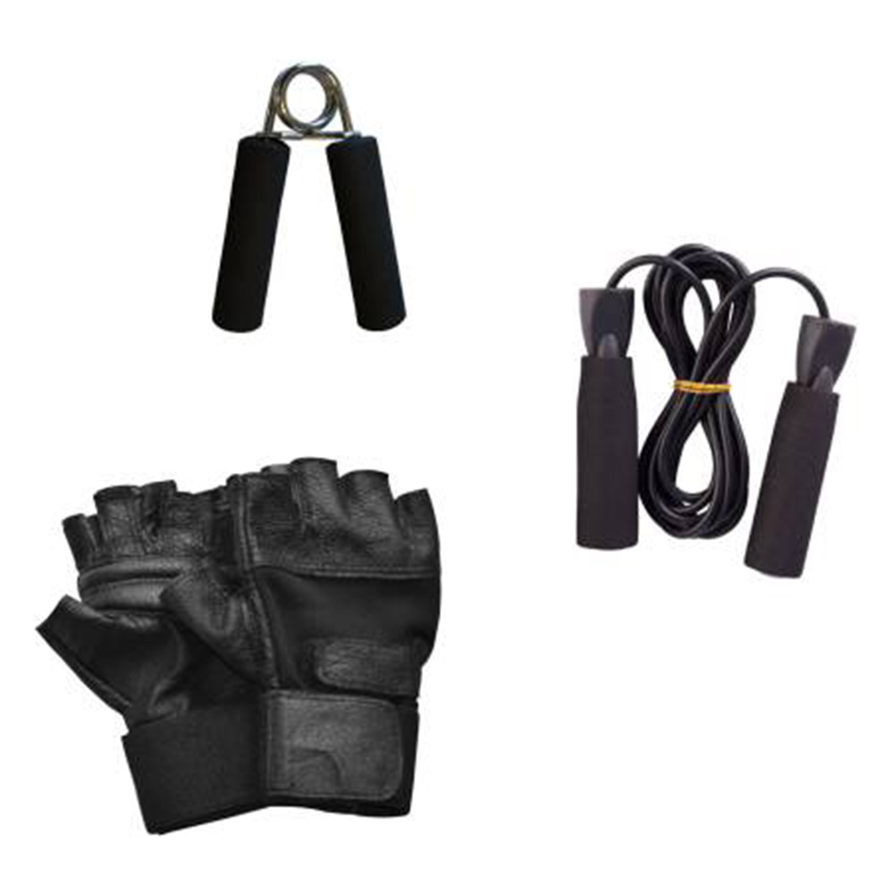 4 - Fitmax PVC 20KG COMBO 3 WB SL Home Gym Kit