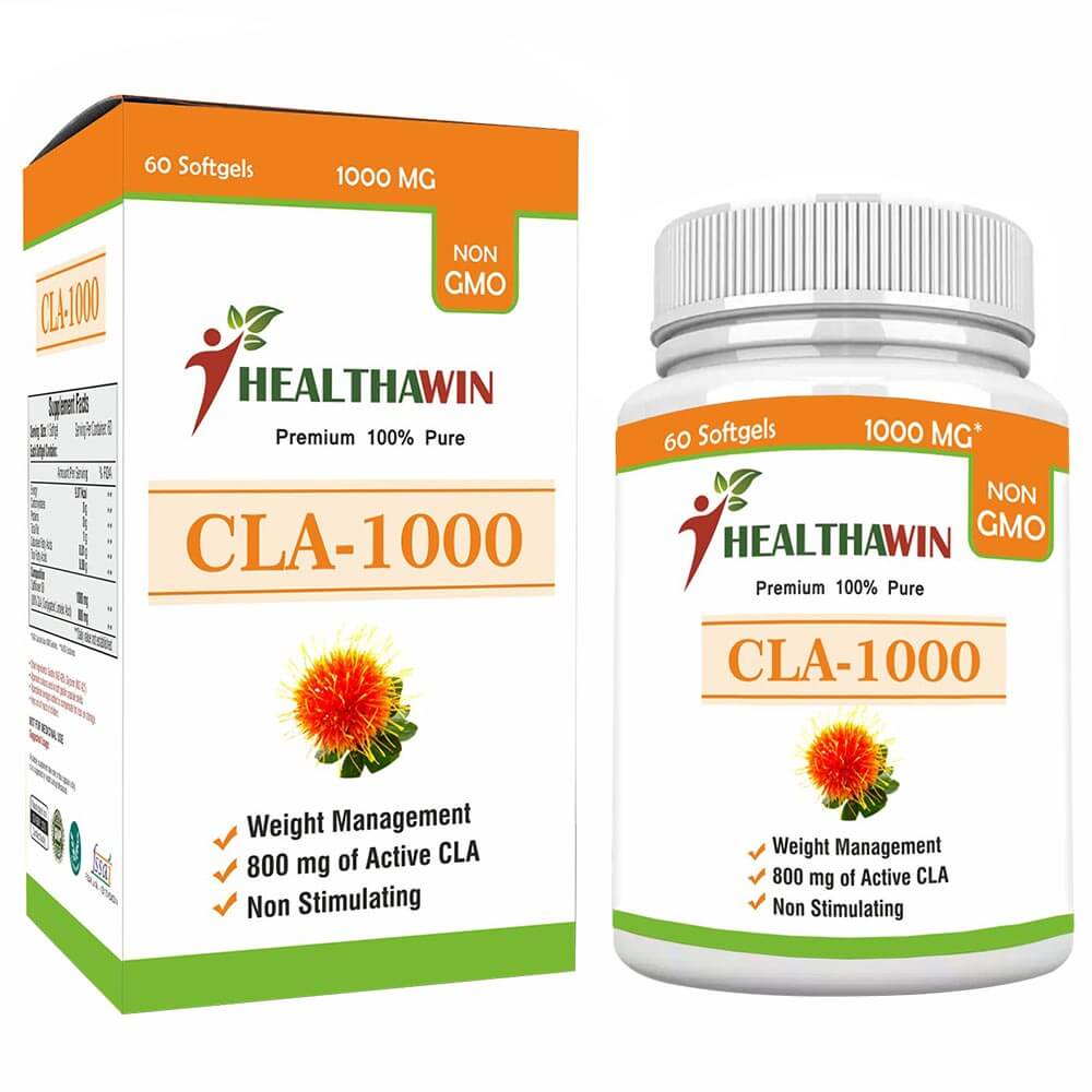 2 - Healthawin CLA 1000,  60 softgels 