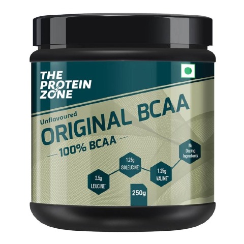 1 - The Protein Zone Original Raw BCAA Powder,  0.55 lb  Unflavoured 