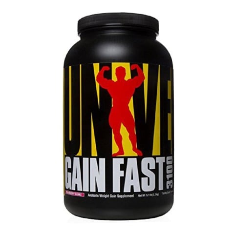 Universal Nutrition Gain Fast 3100,  5.1 lb  Strawberry Shake 