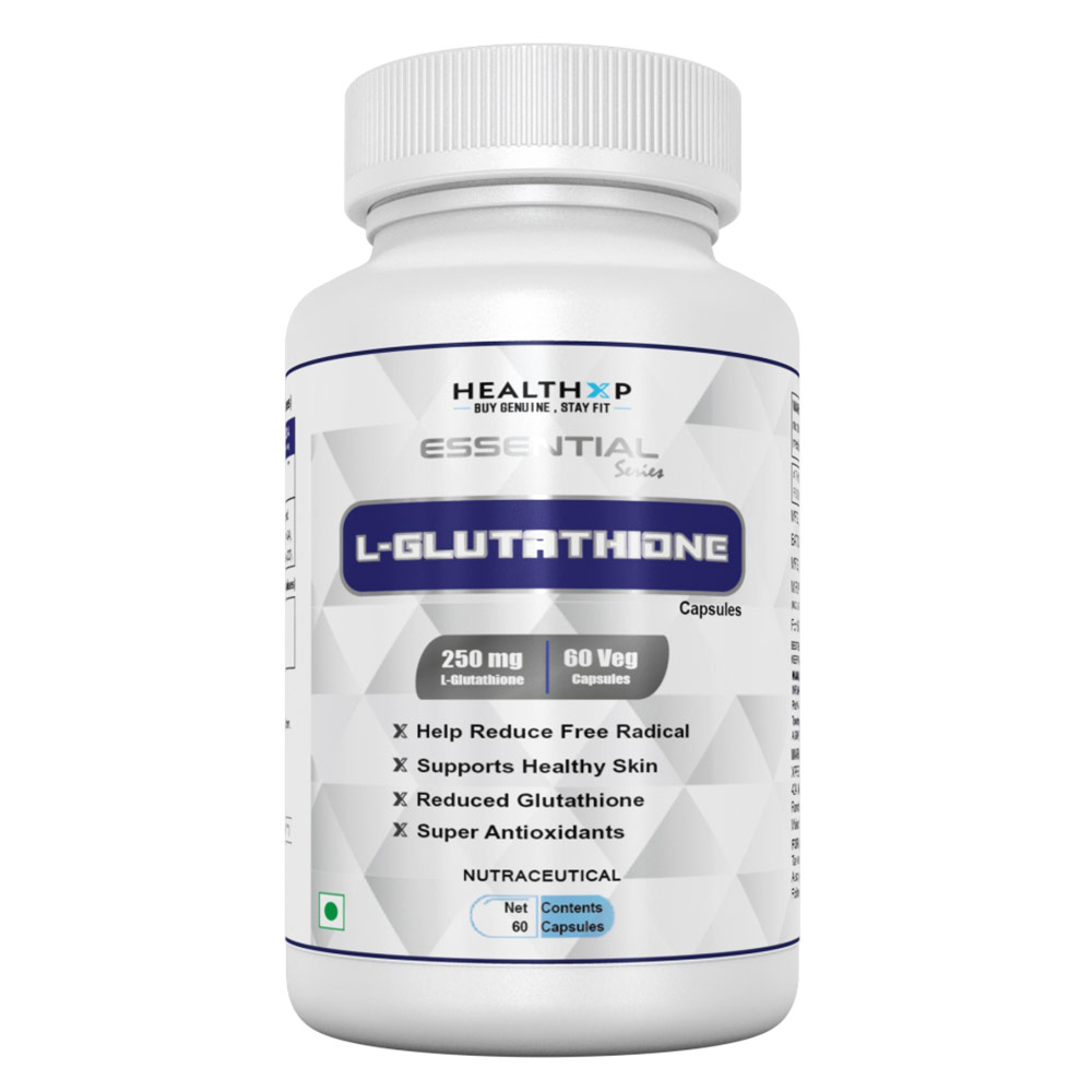 2 - HealthXP Essential Series L-Glutathione 250mg,  60 capsules 