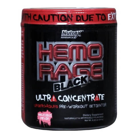 Nutrex Hemo Rage Black Ultra Concentrate,  0.53 lb  Malicious Melon 
