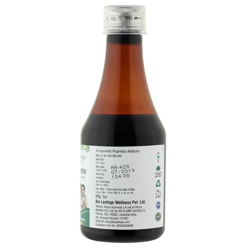 back - Bio Leafage Bizyme Digestive Enzyme Syrup,  200 ml 