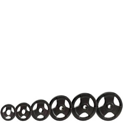 CRUZE Fitness Imported Trigrip Weight Plates Bore Size 31 mm, Black 5 kg CRUZE Fitness Imported Trigrip Weight Plates Bore Size 31 mm, Black 5 kg