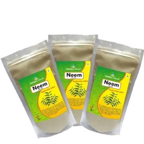 Herbal Hills Neem Powder (Pack of 3), 0.1 kg Herbal Hills Neem Powder (Pack of 3), 0.1 kg
