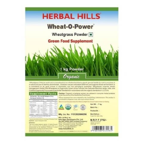 Herbal Hills Wheat-O-Power, 1 kg Herbal Hills Wheat-O-Power, 1 kg