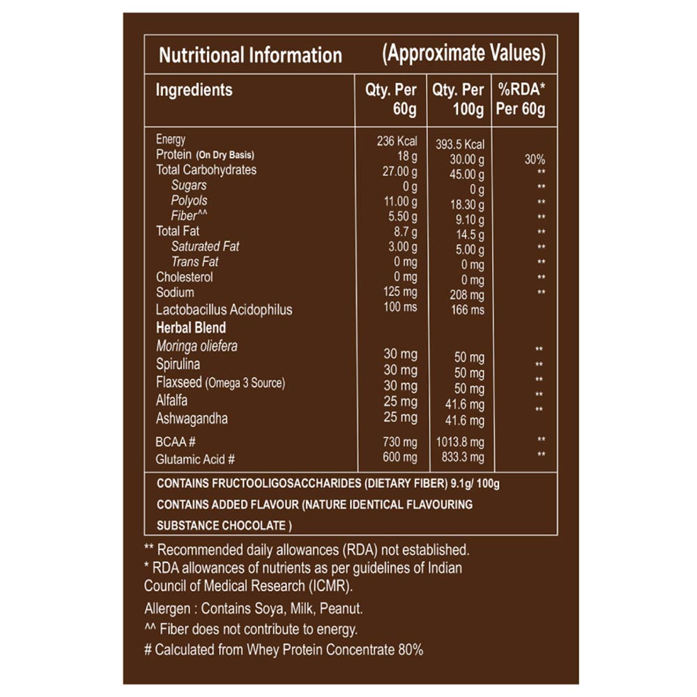 supplement - HealthXP Protein Bars (18g Protein),  6 Piece(s)/Pack  Fruit & Nut 
