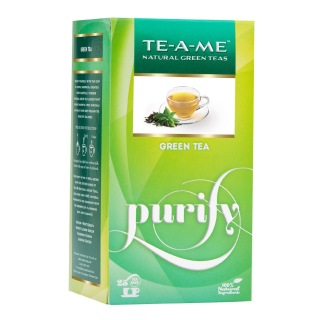 TE-A-ME Green Tea, 25 Piece(s)/Pack Unflavoured