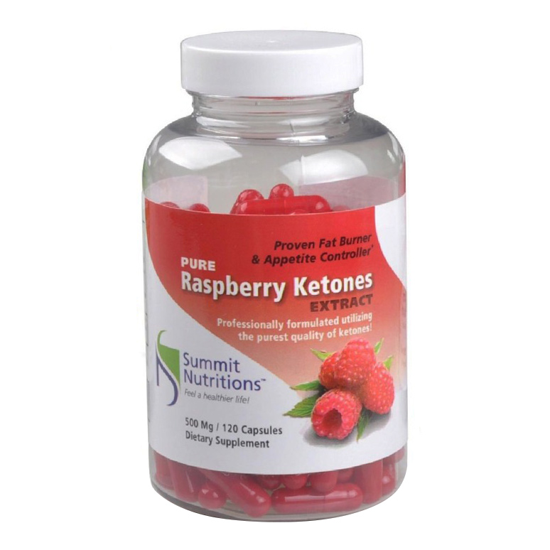 Summit Nutritions Pure Raspberry Ketones Extracts (500 mg),  120 capsules 