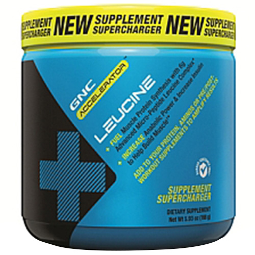 GNC Accelerator Leucine,  0.44 lb  Fruit Punch 