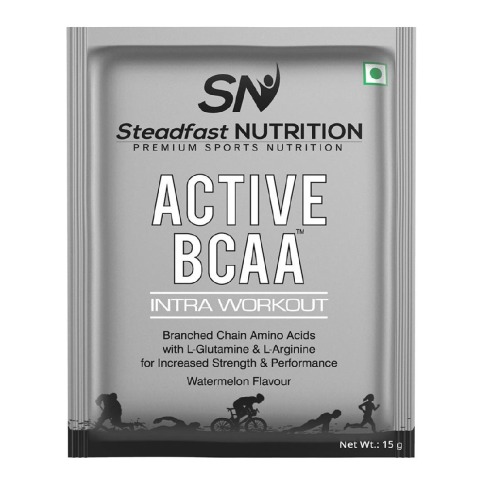 Steadfast Nutrition Active BCAA,  30 sachets/pack  30 Servings  Watermelon 