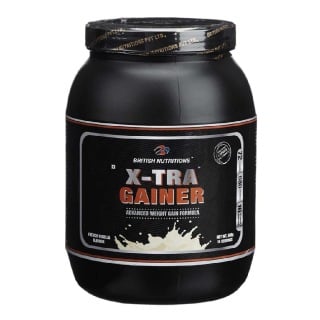 British Nutritions X-Tra Gainer, French Vanilla 1.1 lb