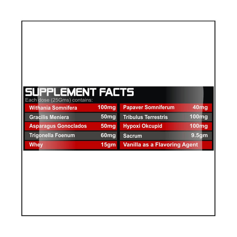 supplement - Tara Fitness Products Top Gear Giant Mass 4X4,  1 kg  Vanilla 