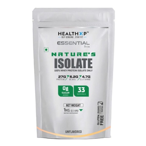 2 - HealthXP Nature's Isolate, 2.2 g Unflavoured