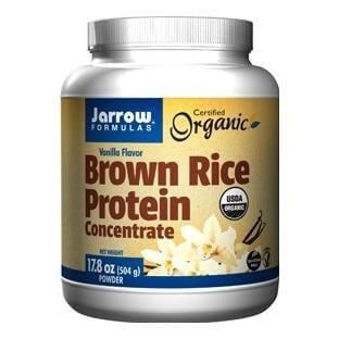 Jarrow Formulas Organic Brown Rice Protein Concentrate,  1.1 lb  Vanilla 