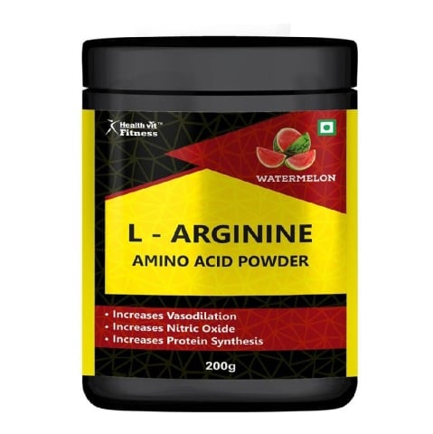Healthvit Fitness L-Arginine Amino Acid Powder Watermelon, 0.44 lb