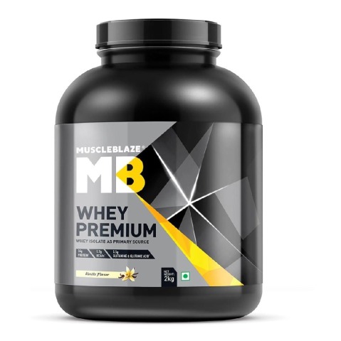 MuscleBlaze Whey Premium OP,  4.4 lb  Vanilla 