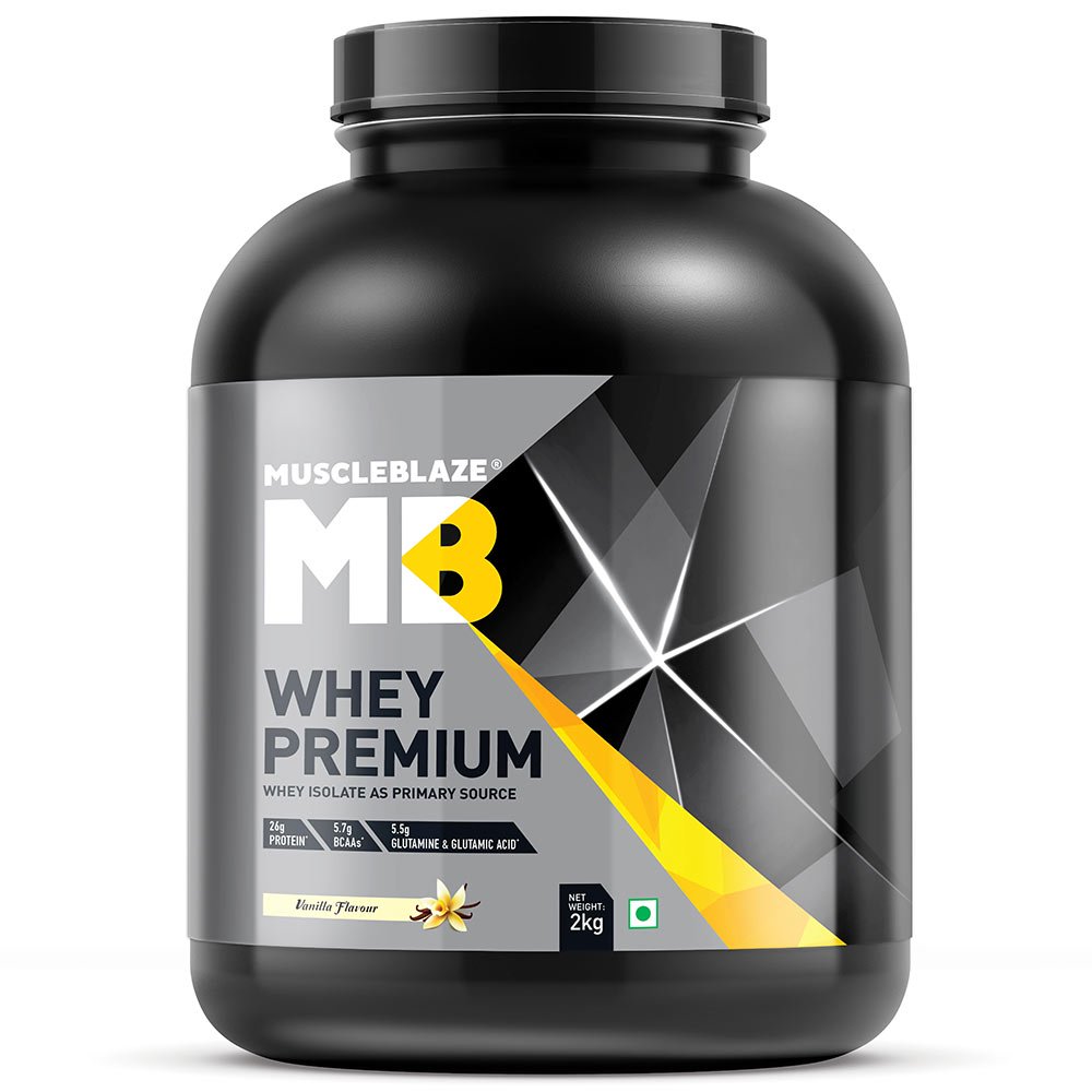 MuscleBlaze Whey Premium OP,  4.4 lb  Vanilla 