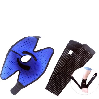 B Fit USA Ankle Support (2024), Grey, Black & Blue 15*10*5 cm