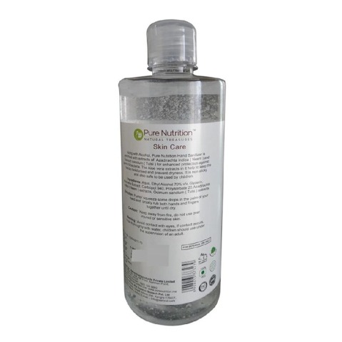 Pure Nutrition Alcohol Based Hand Sanitizer