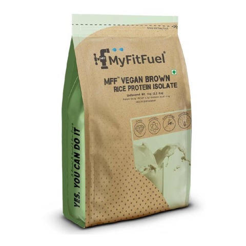 1 - MyFitFuel MMF Vegan Brown Rice Protein Isolate,  2.2 lb  Unflavoured 