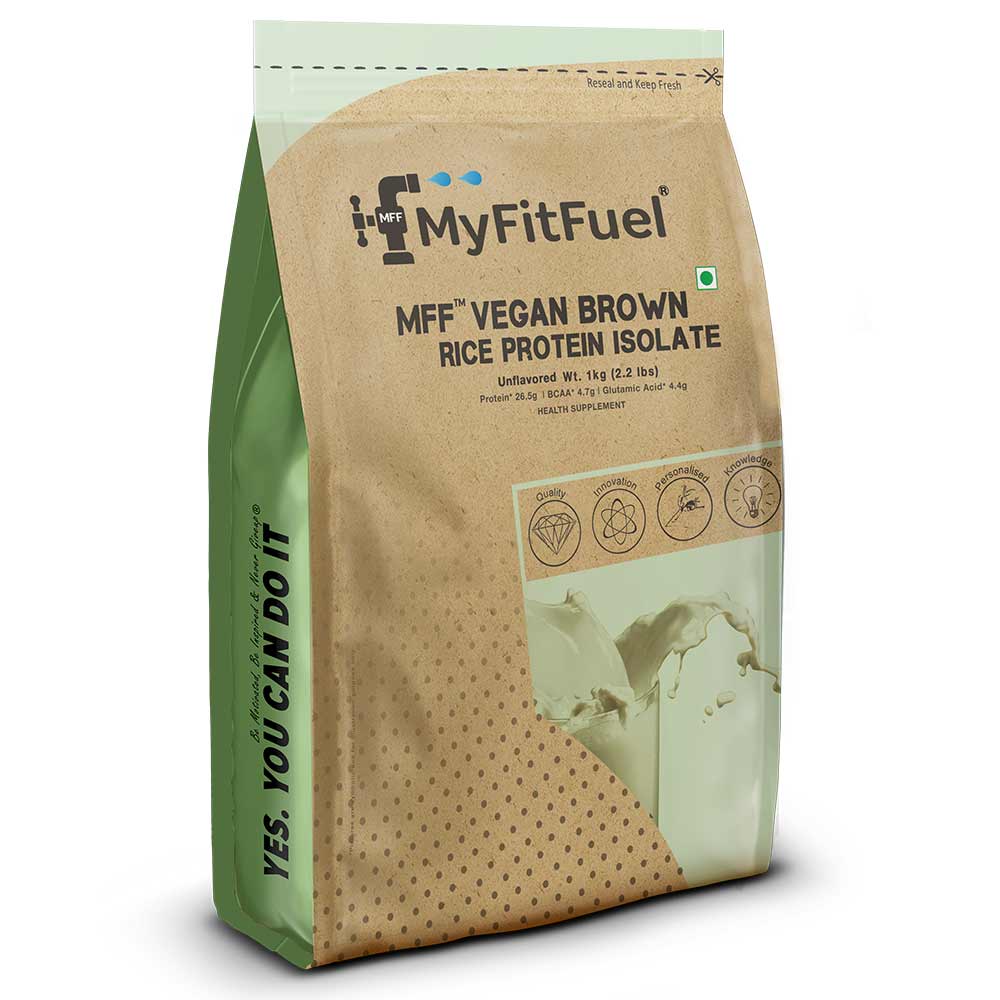 1 - MyFitFuel MMF Vegan Brown Rice Protein Isolate,  2.2 lb  Unflavoured 