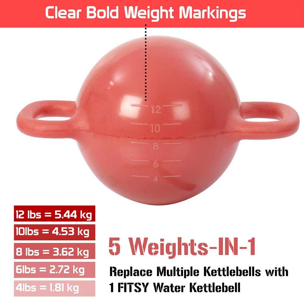 2 - Fitsy Adjustable Water Kettlebell