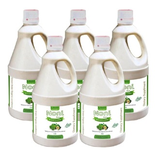Bhumija Noni Juice (Pack of 5), Natural 1 L