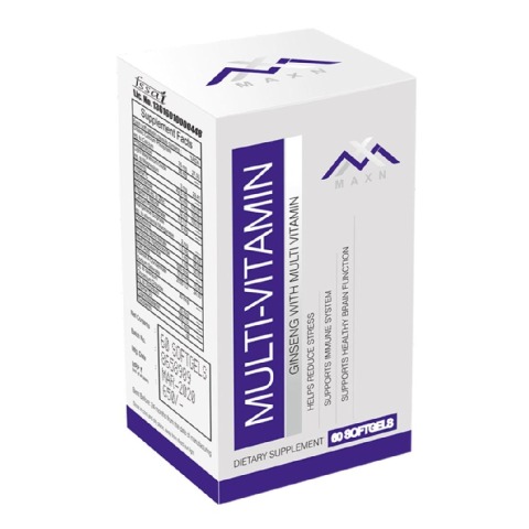 Maxn Multi Vitamin, 90 softgels Unflavoured