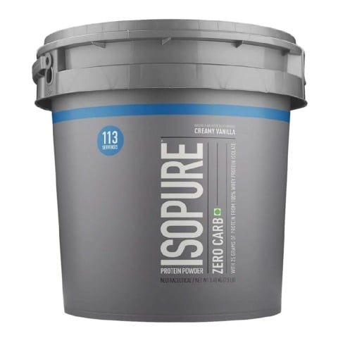 2 - Isopure Zero Carb Protein Powder OP,  7.5 lb  Creamy Vanilla 